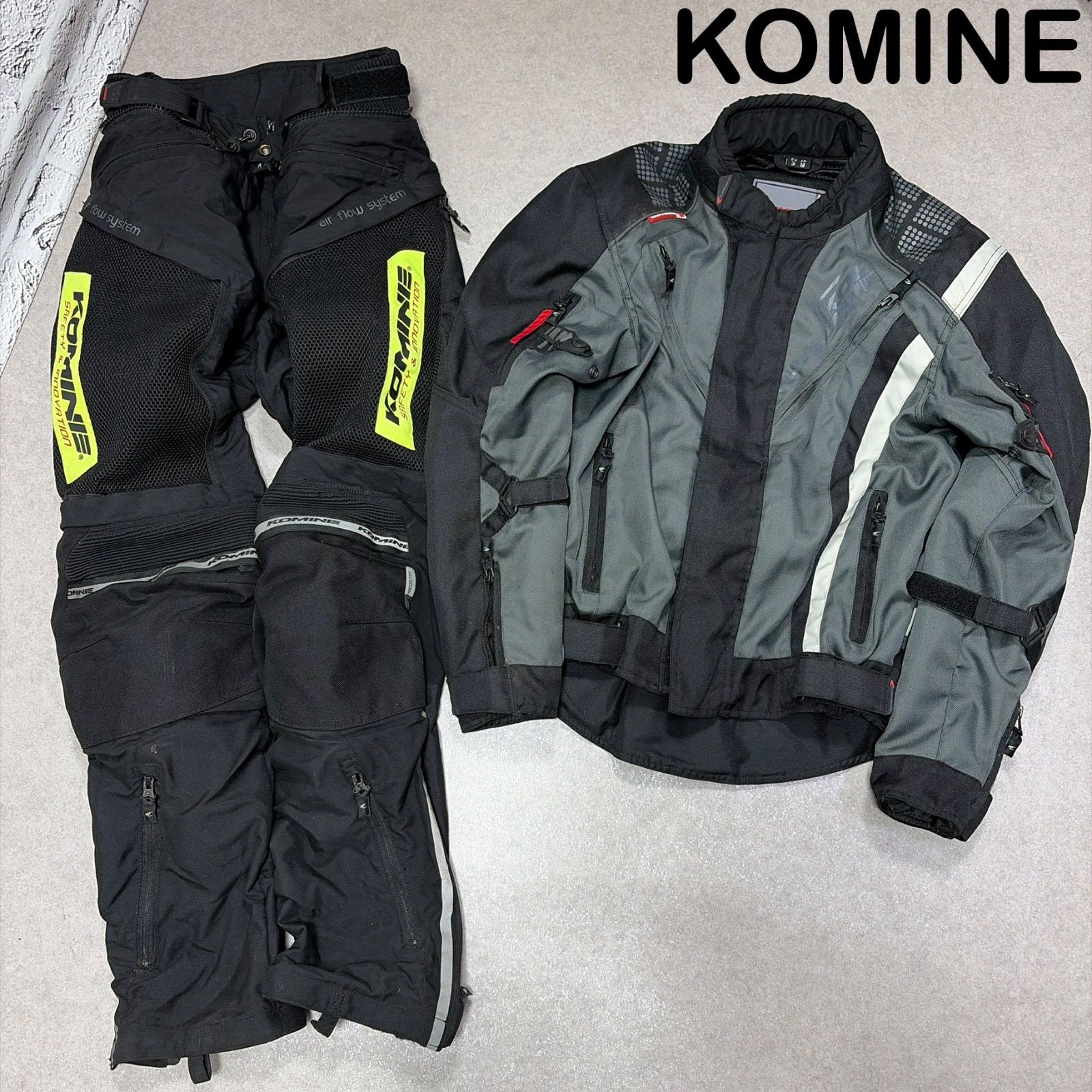 お買い得セット】KOMINE コミネ ライダースジャケット ライディング 