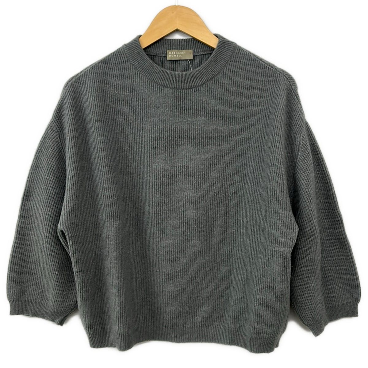 MargaretHowell(マーガレットハウエル) 長袖セーター サイズ2 M レディース美品 - グレー