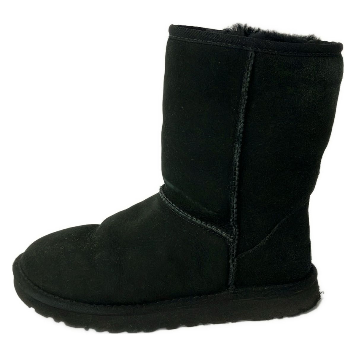 早く売り切りたいので 最終値下げ❣️新品 未使用 黒ムートンブーツ 最終値下げ‼️ UGG アグ 黒 ムートン ショートブーツ 【公式通販】