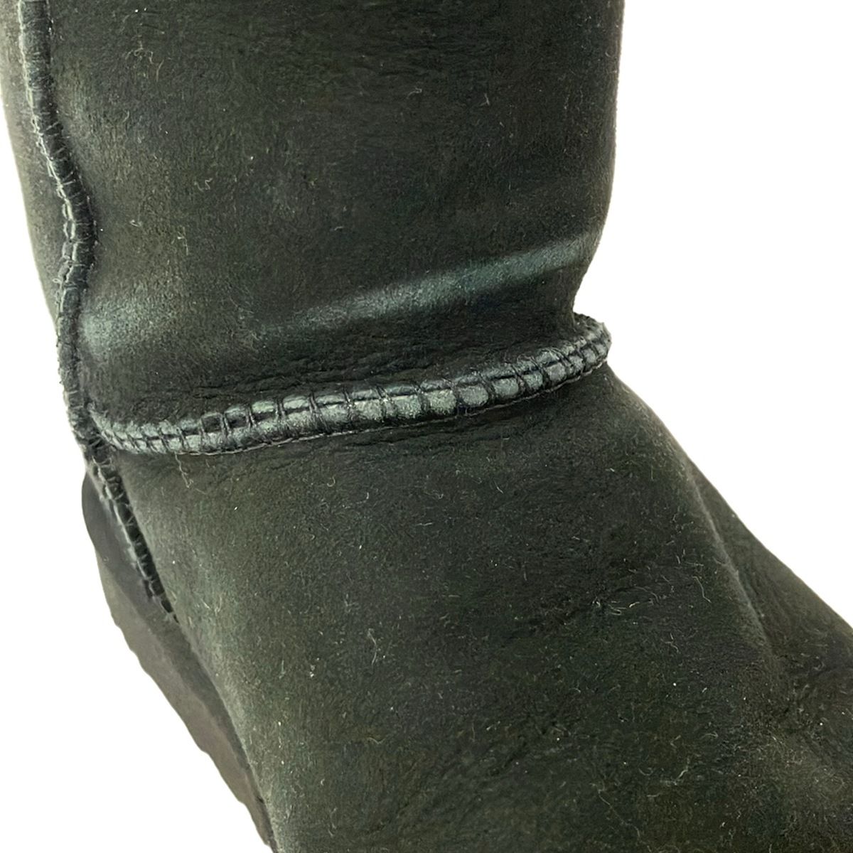 UGG(アグ) ショートブーツ 24 レディース クラシックショート 5825 黒