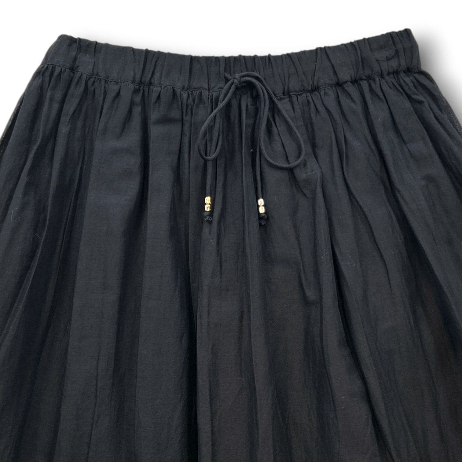 RIVE DROITE リヴドロワ ケミカルレース ティアードスカート 25SS