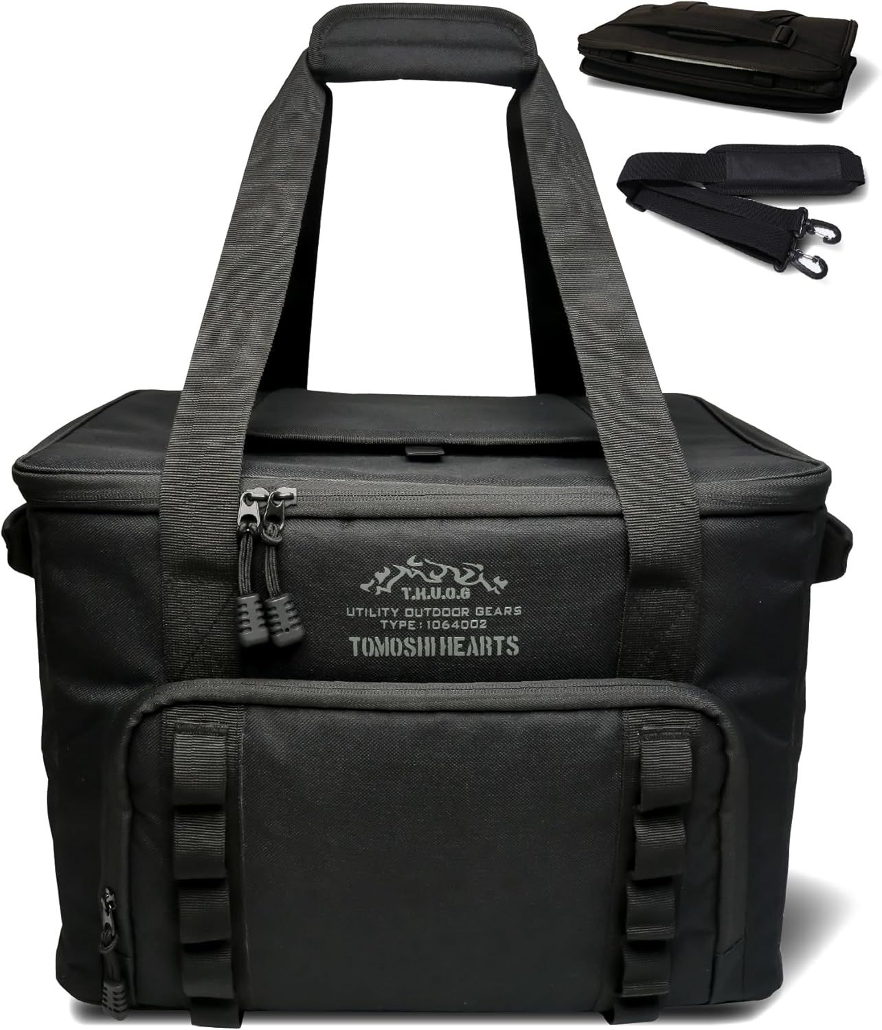 TOMOSHI HEARTS ソフトクーラー 30L コルデア 保冷24時間 軽量865g 折り畳み式8cm 全面撥水 高耐久 キャンプ BBQ ピクニック クーラーボックス 保冷バッグ