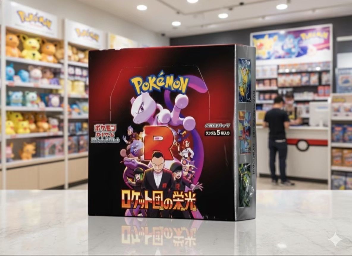新品未開封】ポケモンカード ロケット団の栄光 BOX シュリンク付き