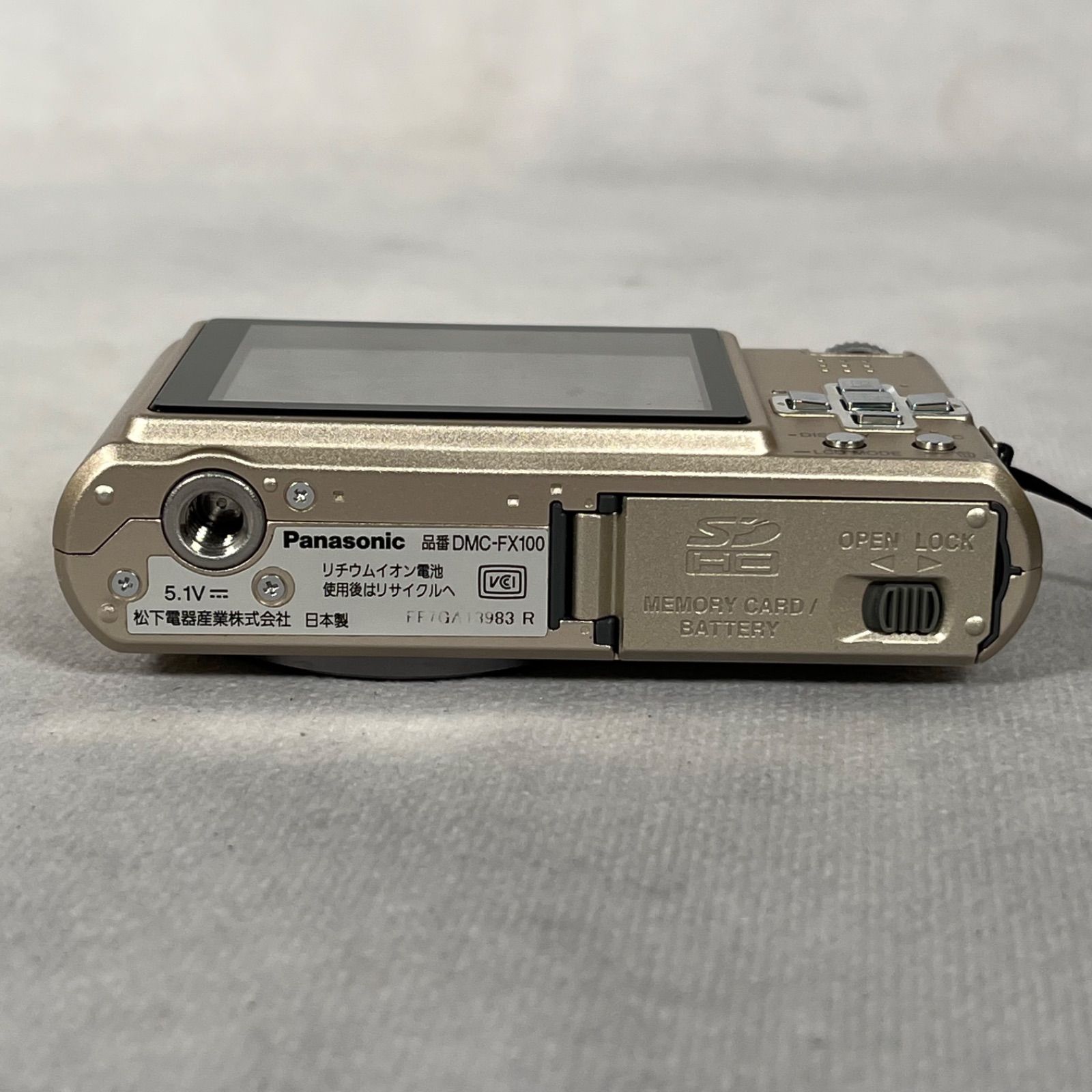 管2605-40】Panasonic パナソニック LUMIX DMC-FX100 コンパクト 