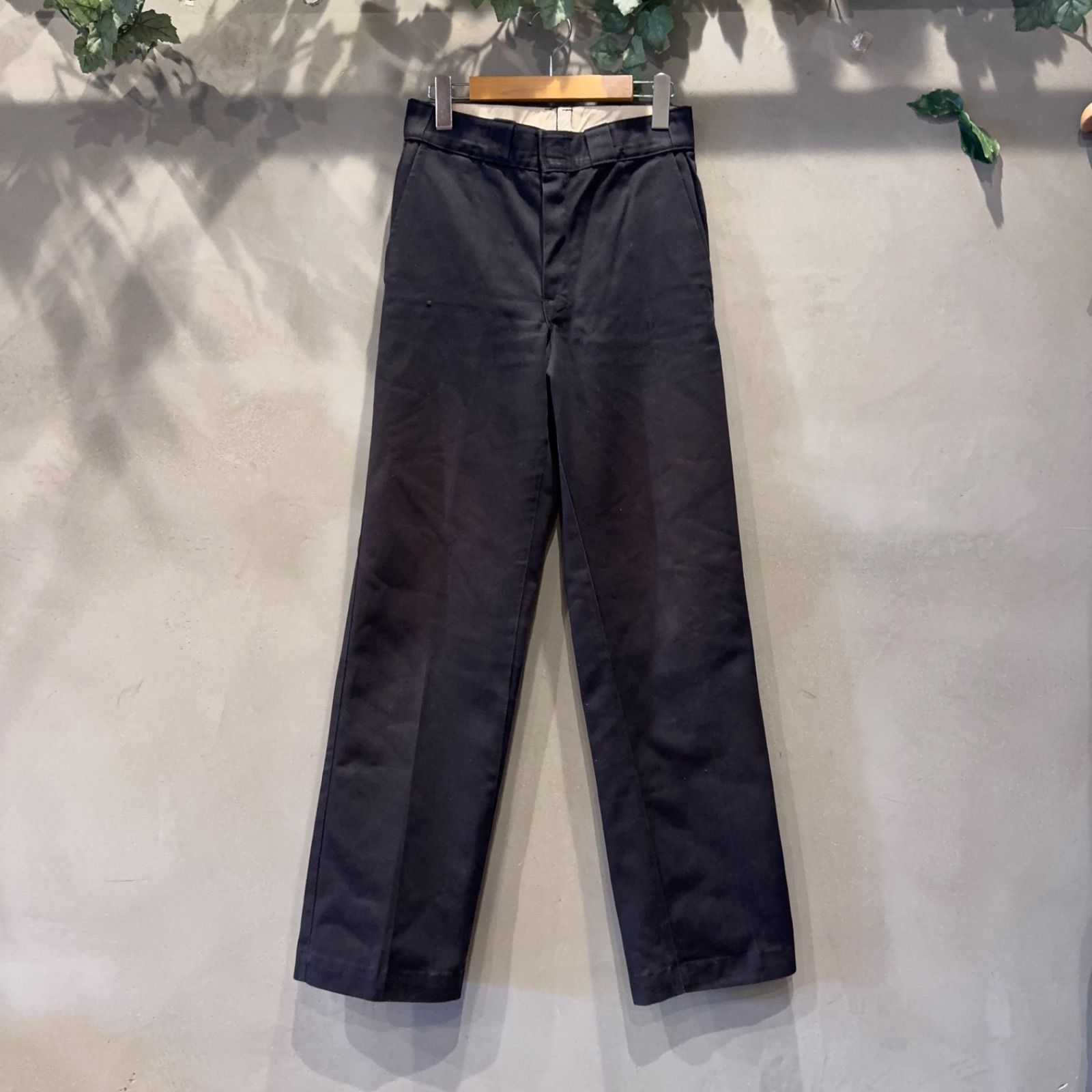USA製 Dickies ワークパンツ ブラック 28×32 黒 ディッキーズ チノパン ストリート アメカジ