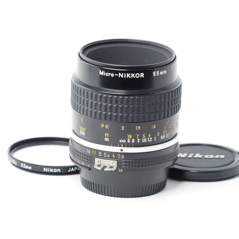 Nikon ニコン Ai-s Micro-NIKKOR 55mm F2.8 Fマウント MFレンズ #15147