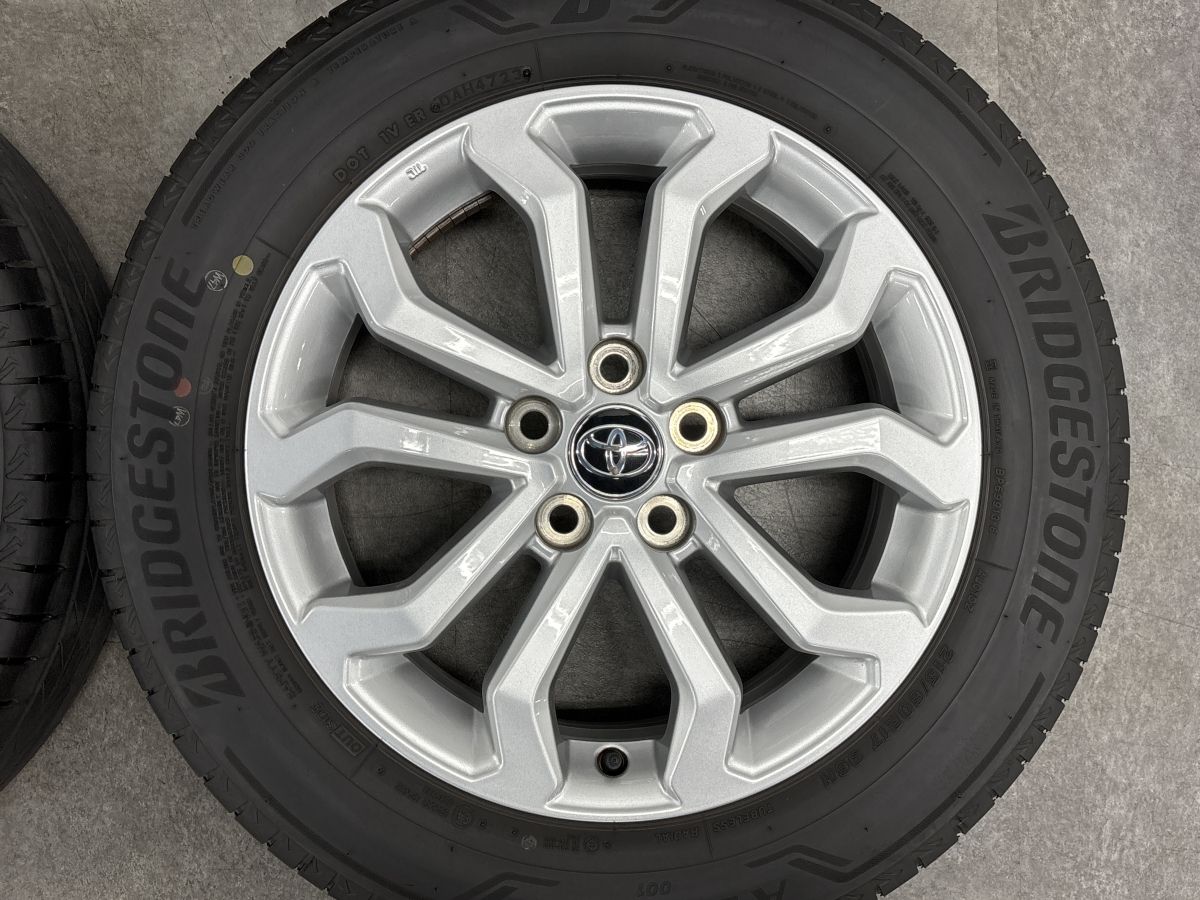 美品 バリ溝】トヨタ カローラクロス 純正 17in 6.5J +35 PCD114.3
