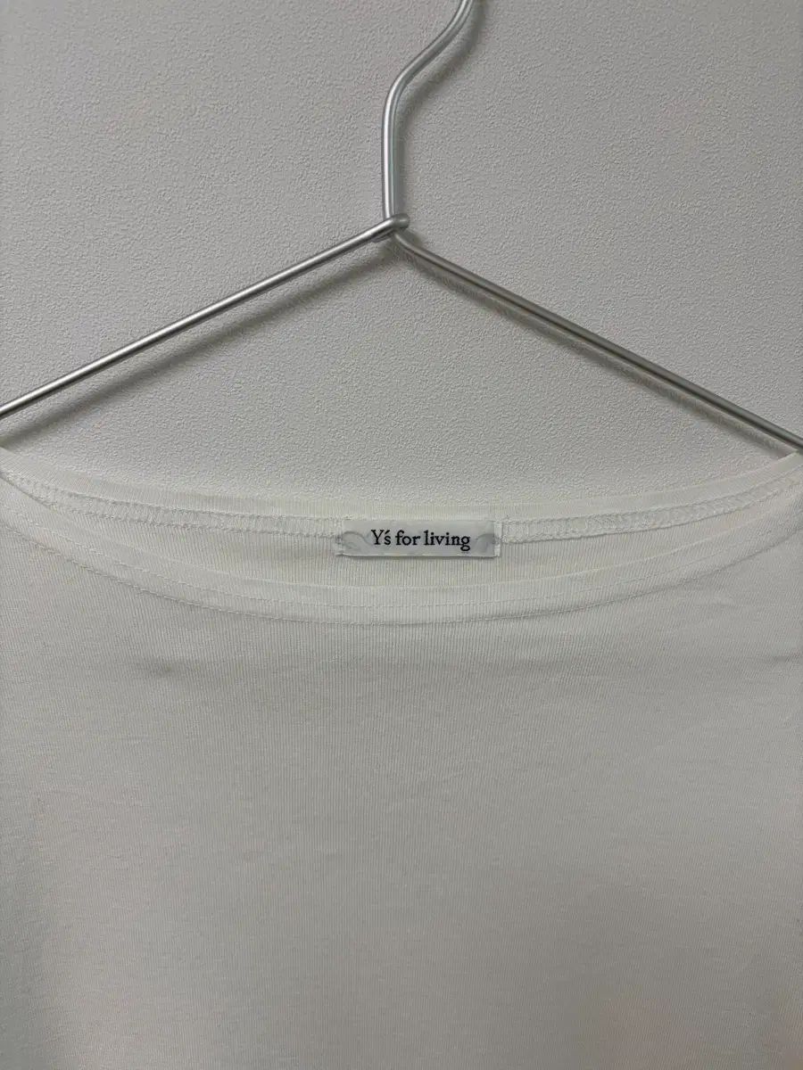 YOHJI YAMAMOTO ヨウジヤマモト 白 7分 Tシャツ