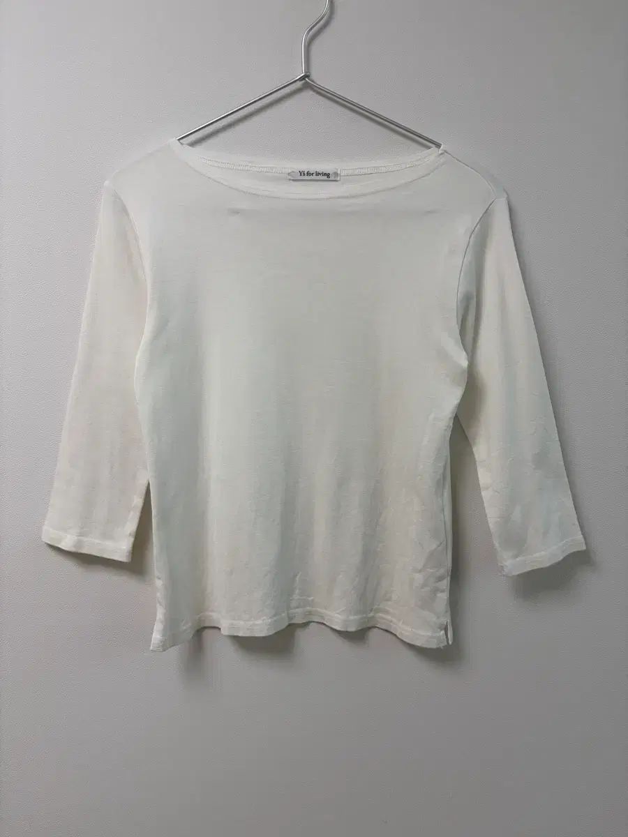 YOHJI YAMAMOTO ヨウジヤマモト 白 7分 Tシャツ
