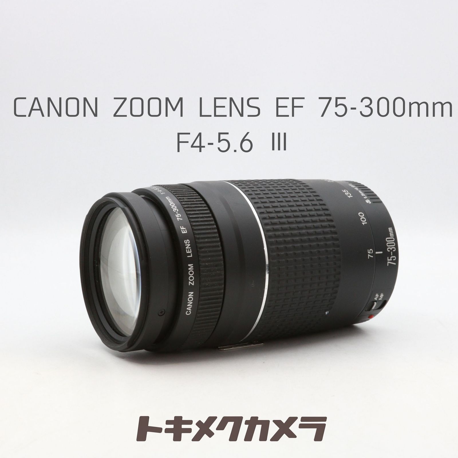 【完動品】CANON ZOOM LENS EF 75-300mm F4-5.6 Ⅲ 動作確認済み