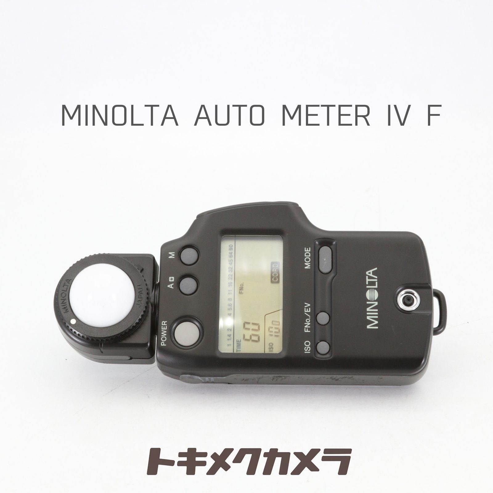 完動品】MINOLTA AUTO METER IV F 露出計 動作確認済み - メルカリ