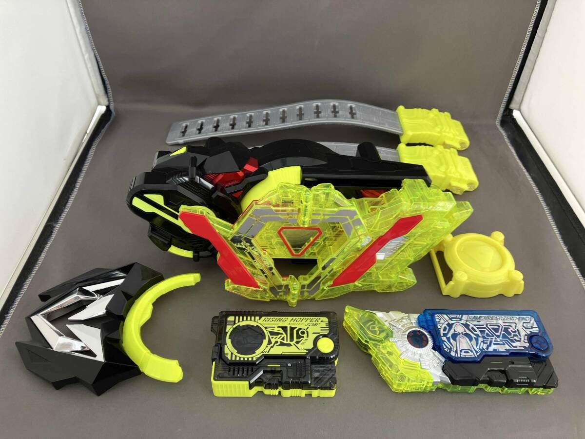 【※擦れ有※】変身ﾍﾞﾙﾄ DX飛電ｾﾞﾛﾜﾝﾄﾞﾗｲﾊﾞｰ＆ｾﾞﾛﾂｰﾌﾟﾛｸﾞﾗｲｽﾞｷｰ＆ｾﾞﾛﾂｰﾄﾞﾗｲﾊﾞｰﾕﾆｯﾄ