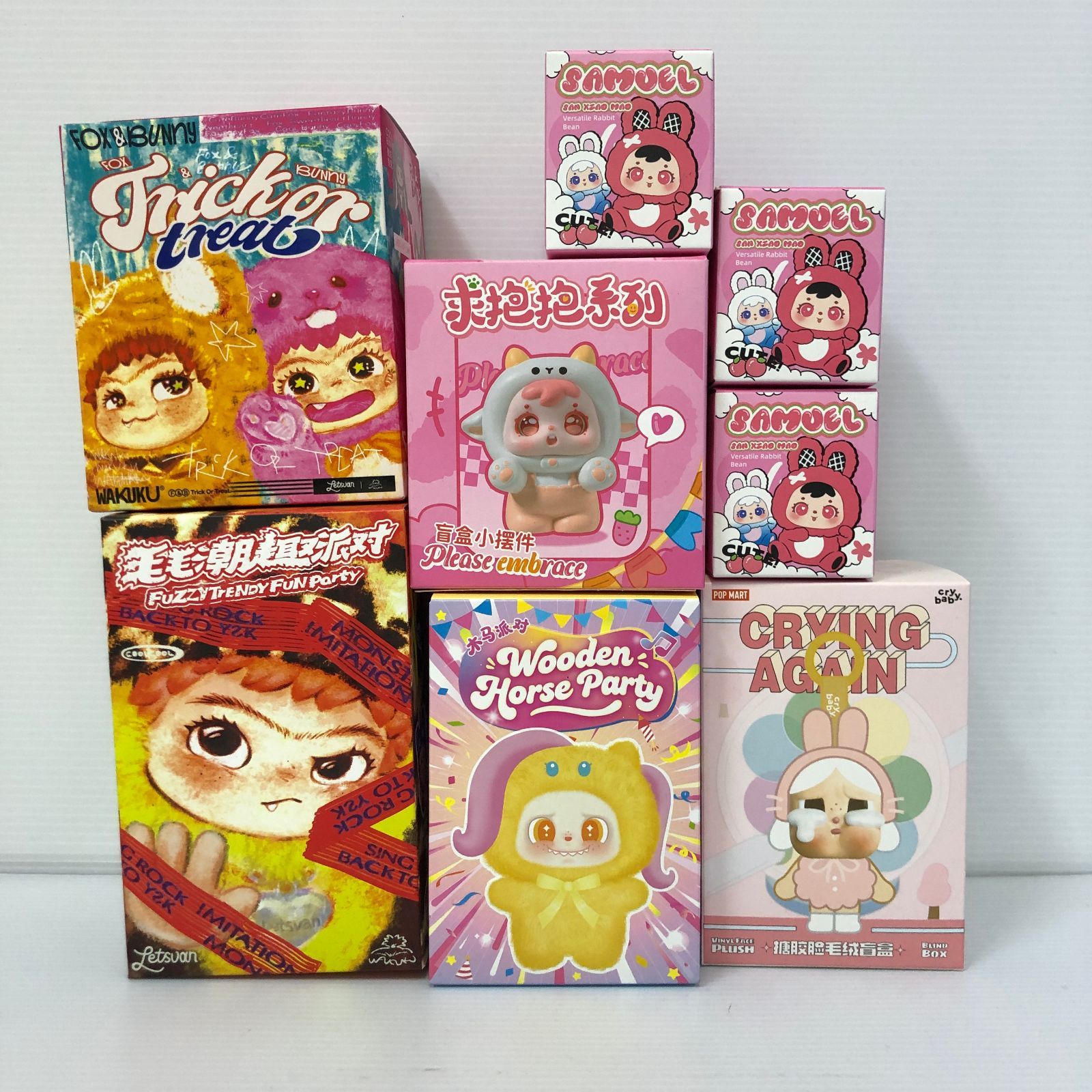 ▲POPMART ポップマート サミュエル スカルパンダ トムとジェリー 他 まとめ ※開封品・未開封品混在、欠品物不明 smtketc096335