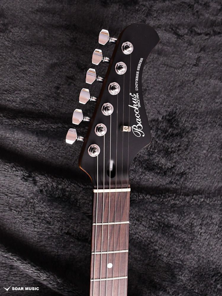 Bacchus BST-2-RSM/R GM-BLK-MH (Glossy Matte-Black-Matching Headstock) ユニバースシリーズ S-S-H ローステッドメイプルネック バッカス エレキギター Bacchus BST-2-RSM/R GM-BLK-MH (Glossy Matte-Black-Matching Headstock) ユニバースシリーズ S-S-H ローステッドメイプルネック バッカス エレキギター