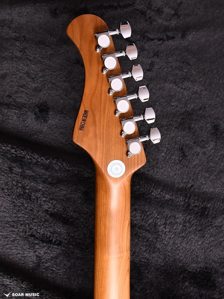 Bacchus BST-2-RSM/R GM-BLK-MH (Glossy Matte-Black-Matching Headstock) ユニバースシリーズ S-S-H ローステッドメイプルネック バッカス エレキギター Bacchus BST-2-RSM/R GM-BLK-MH (Glossy Matte-Black-Matching Headstock) ユニバースシリーズ S-S-H ローステッドメイプルネック バッカス エレキギター
