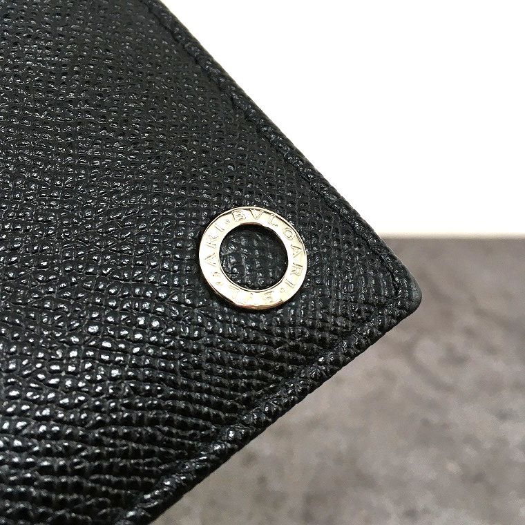 送料込み！ 美品 BVLGARI 長財布 ブラック ビーゼロワン 65
