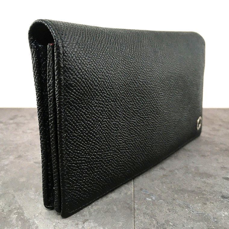 送料込み！ 美品 BVLGARI 長財布 ブラック ビーゼロワン 65