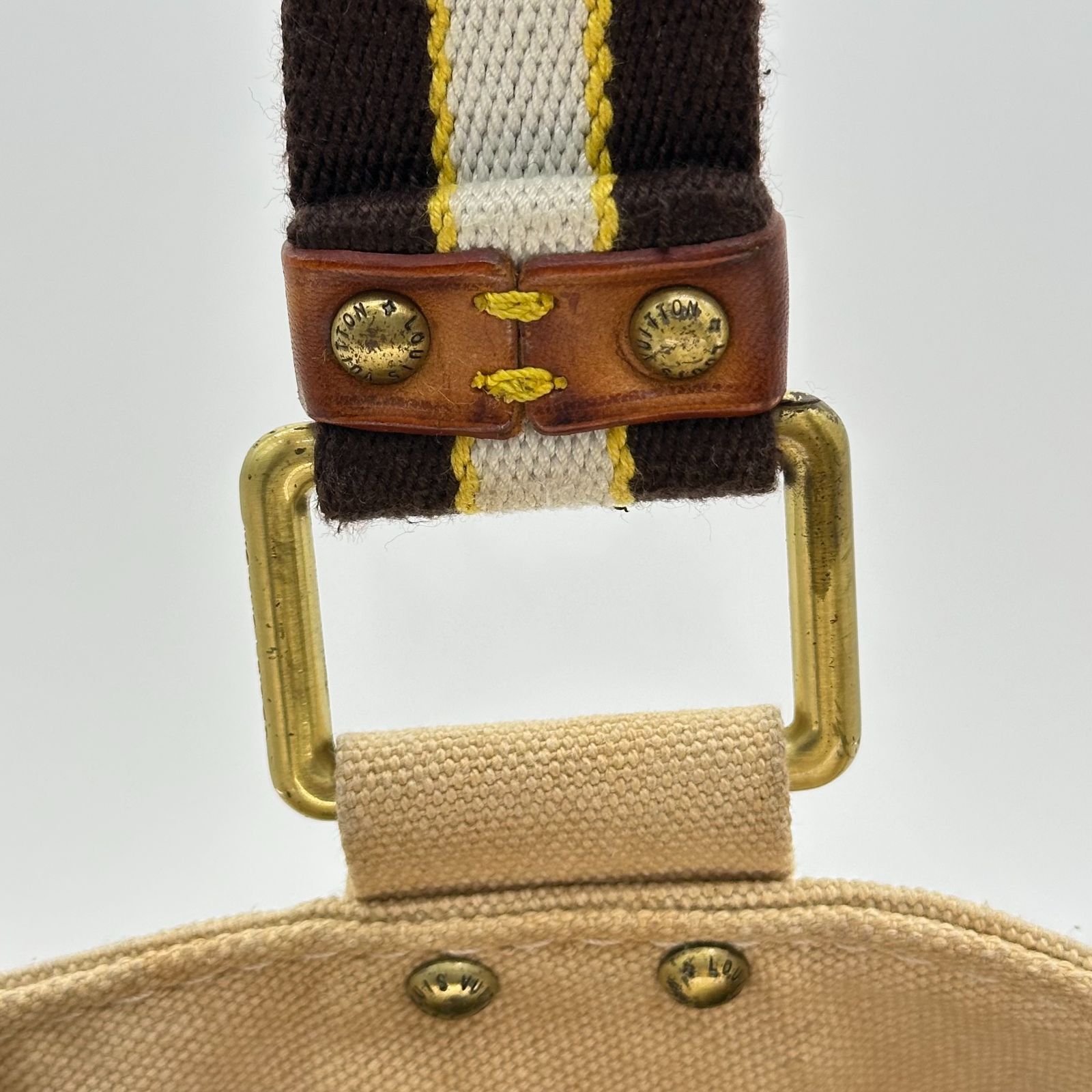 LOUIS VUITTON ルイヴィトン グローブショッパーMM トートバッグ クルーズライン M95114