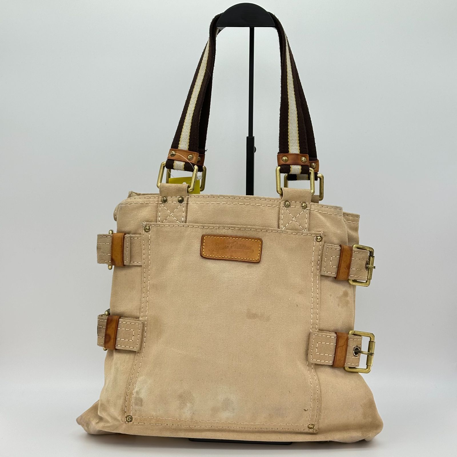 LOUIS VUITTON ルイヴィトン グローブショッパーMM トートバッグ 
