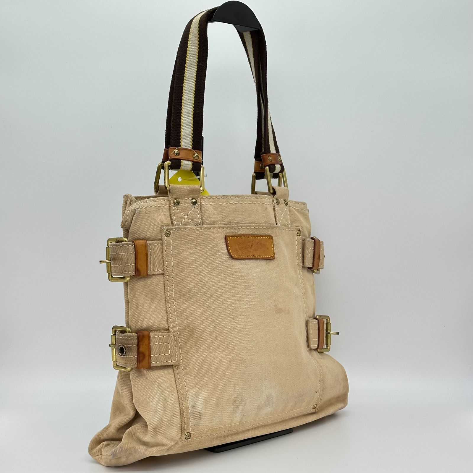 LOUIS VUITTON ルイヴィトン グローブショッパーMM トートバッグ