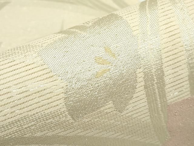 平和屋着物＊夏物　六通柄袋帯　桔梗　金銀糸　正絹　逸品　CABF4718rv