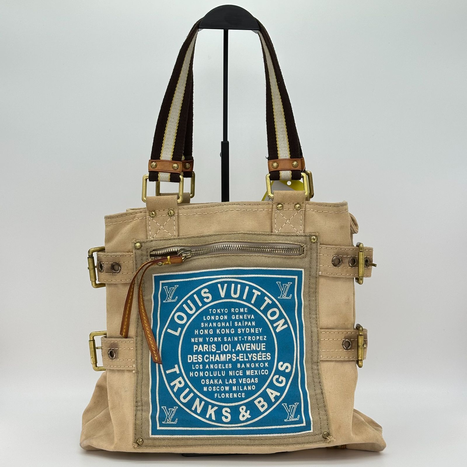 LOUIS VUITTON ルイヴィトン グローブショッパーMM トートバッグ