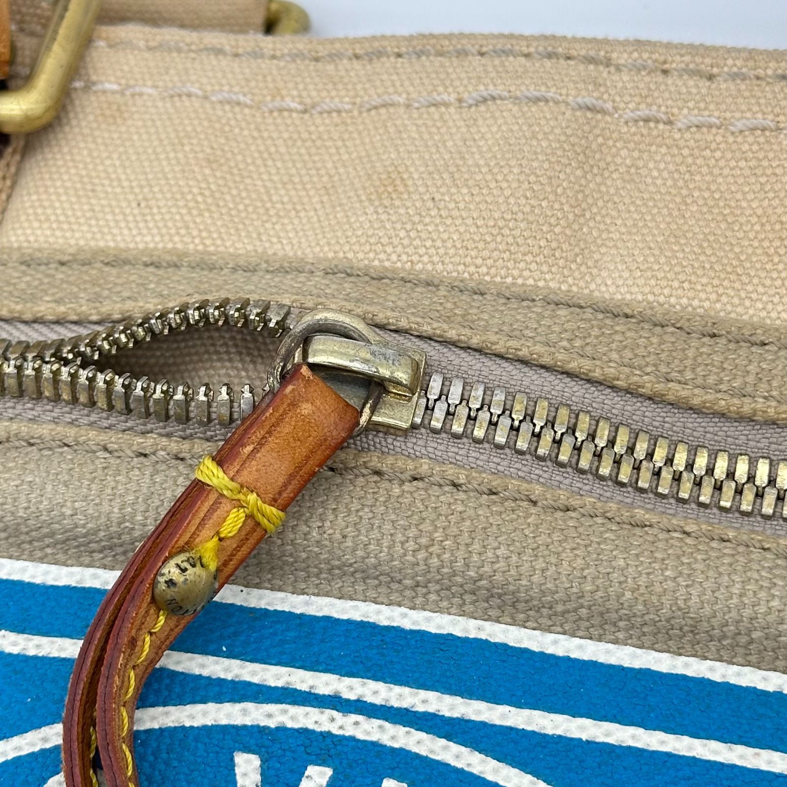 LOUIS VUITTON ルイヴィトン グローブショッパーMM トートバッグ 