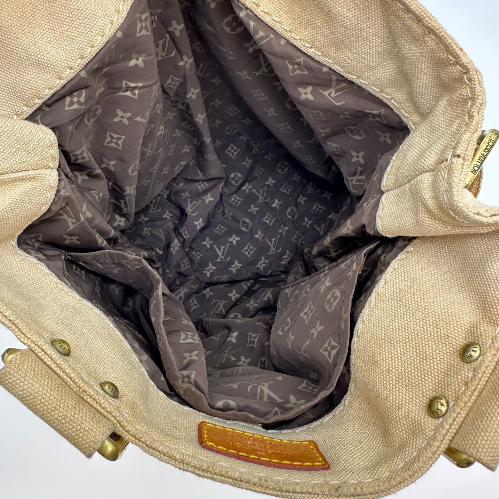 LOUIS VUITTON ルイヴィトン グローブショッパーMM トートバッグ 