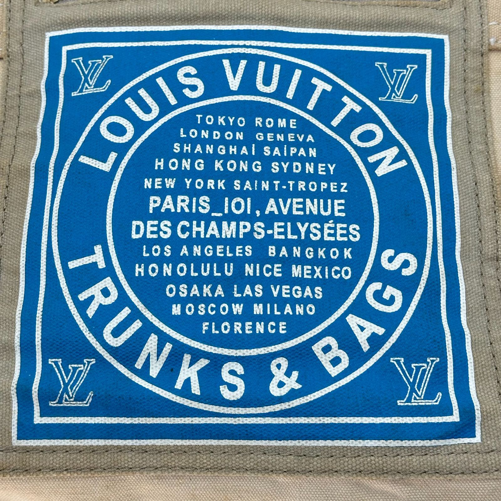 LOUIS VUITTON ルイヴィトン グローブショッパーMM トートバッグ 