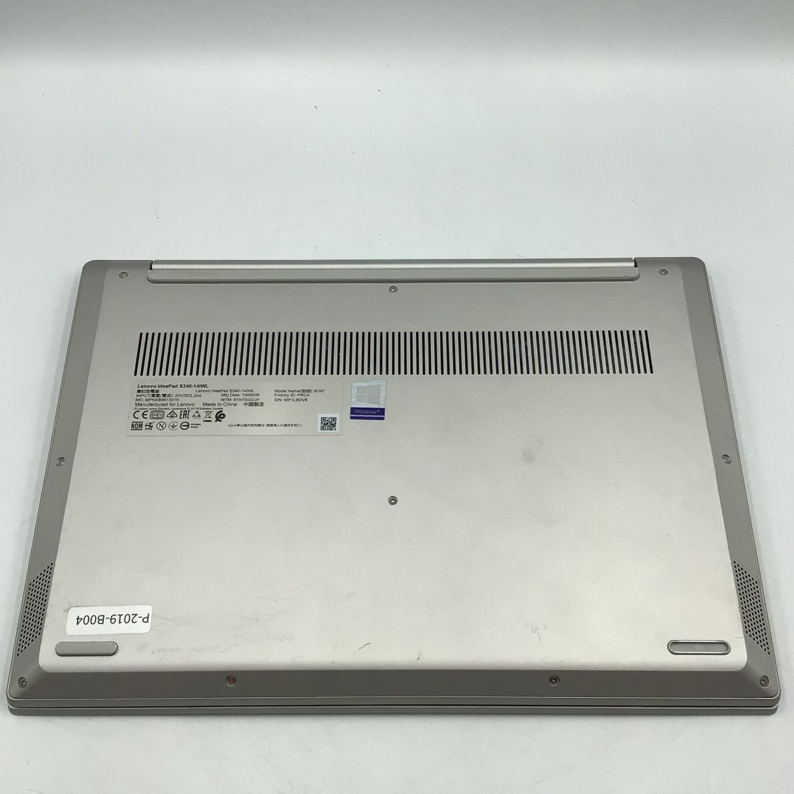 0520-04 薄型スタイリッシュ★LenovoノートPC★最新Win11/高速SSD/第8世代Core i3/Webカメラ/純正AC付★即購入OK
