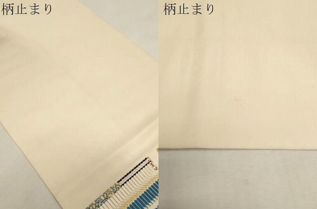 平和屋着物●六通柄 本袋帯 龍村平蔵柄 大袖織毛錦 鎧縅 金銀糸 正絹 逸品 CABG3036dy 平和屋着物●六通柄 本袋帯 龍村平蔵柄 大袖織毛錦 鎧縅 金銀糸 正絹 逸品 CABG3036dy