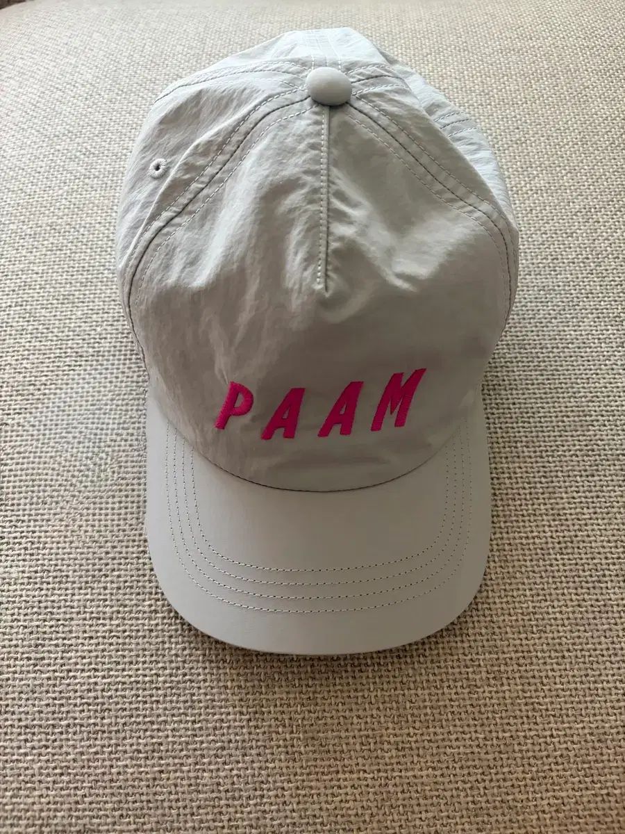MAAP PAAM 5パネル ナイロンキャップ 白