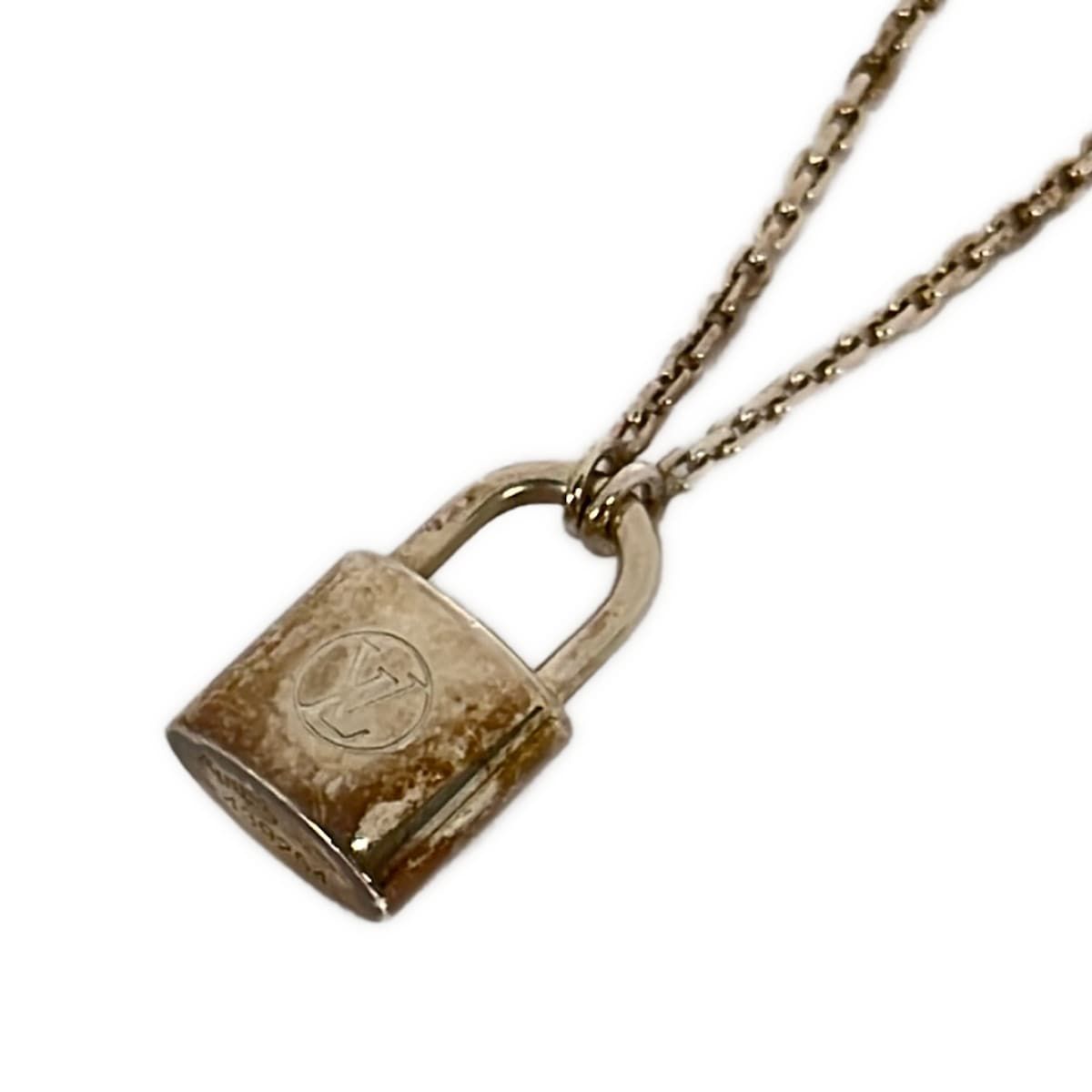 LOUIS VUITTON(ルイヴィトン) ネックレス パンダンティフシルバーロックイット Q93559 シルバー