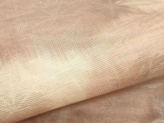 平和屋着物＊夏物　六通柄袋帯　切嵌楓文　銀糸　正絹　逸品　CABG7316rv