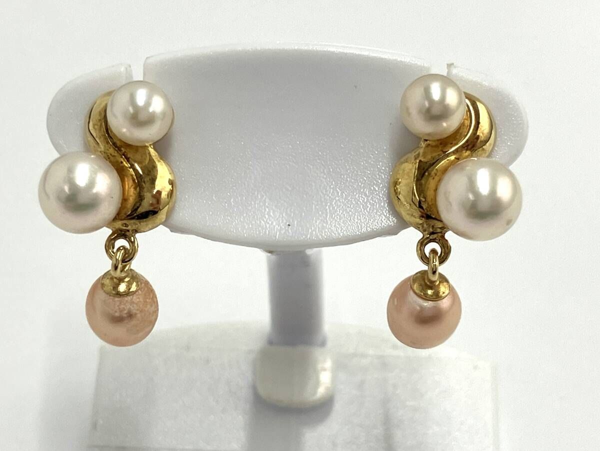 K18 18金 ピアス 2.9g
