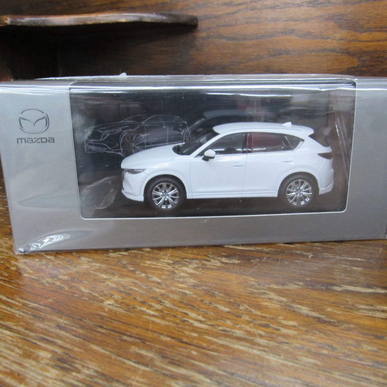 MAZDA特注1/43 アクセラ スポーツ スノーフレイクホワイトパールマイカ MAZDA CX-5 モデルカー 2021 1/43 Exclusive Mode スノーフレイク