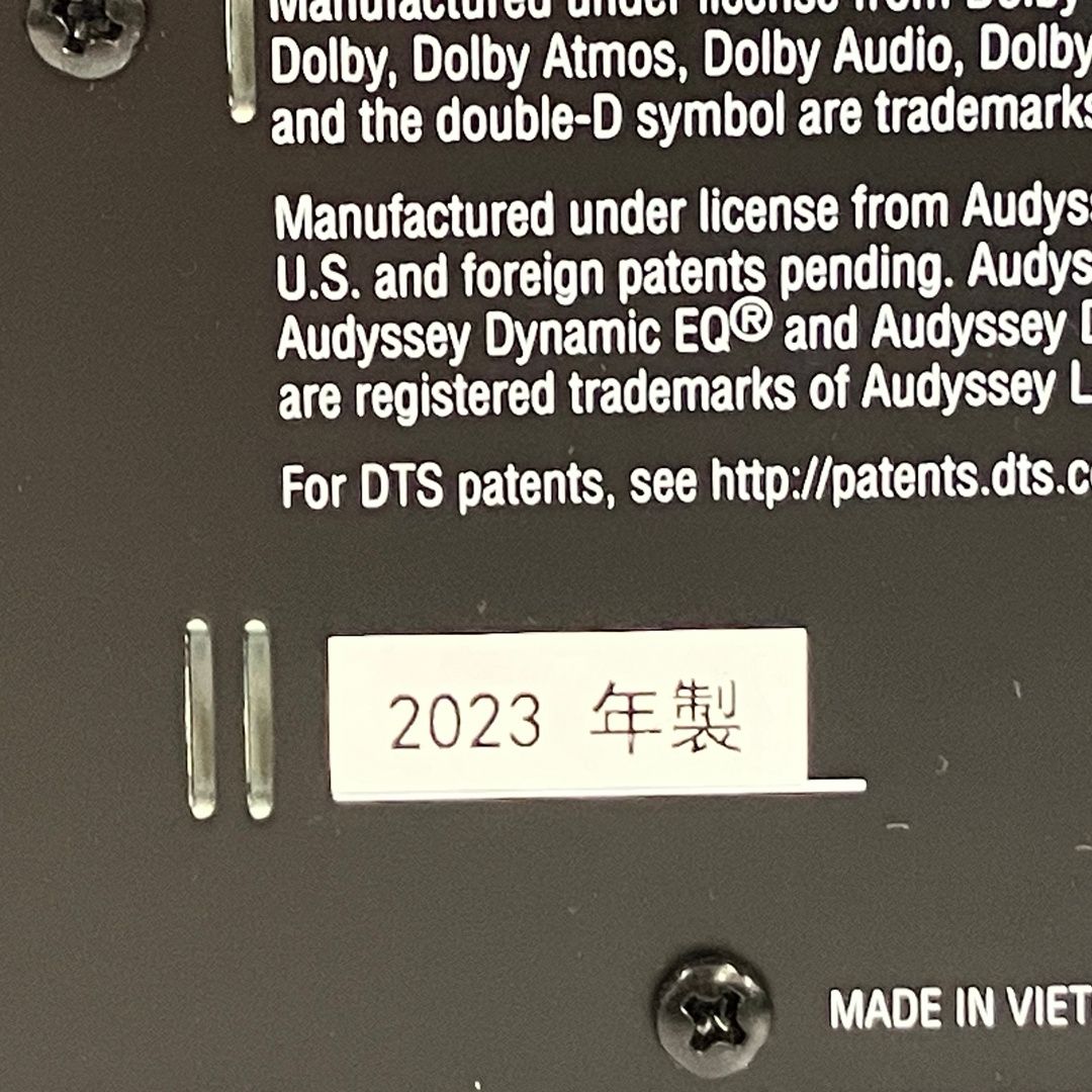 Denon デノン AVR-X1700H AVアンプ オーディオ 音響機器 家電 中古 美品 T11231297