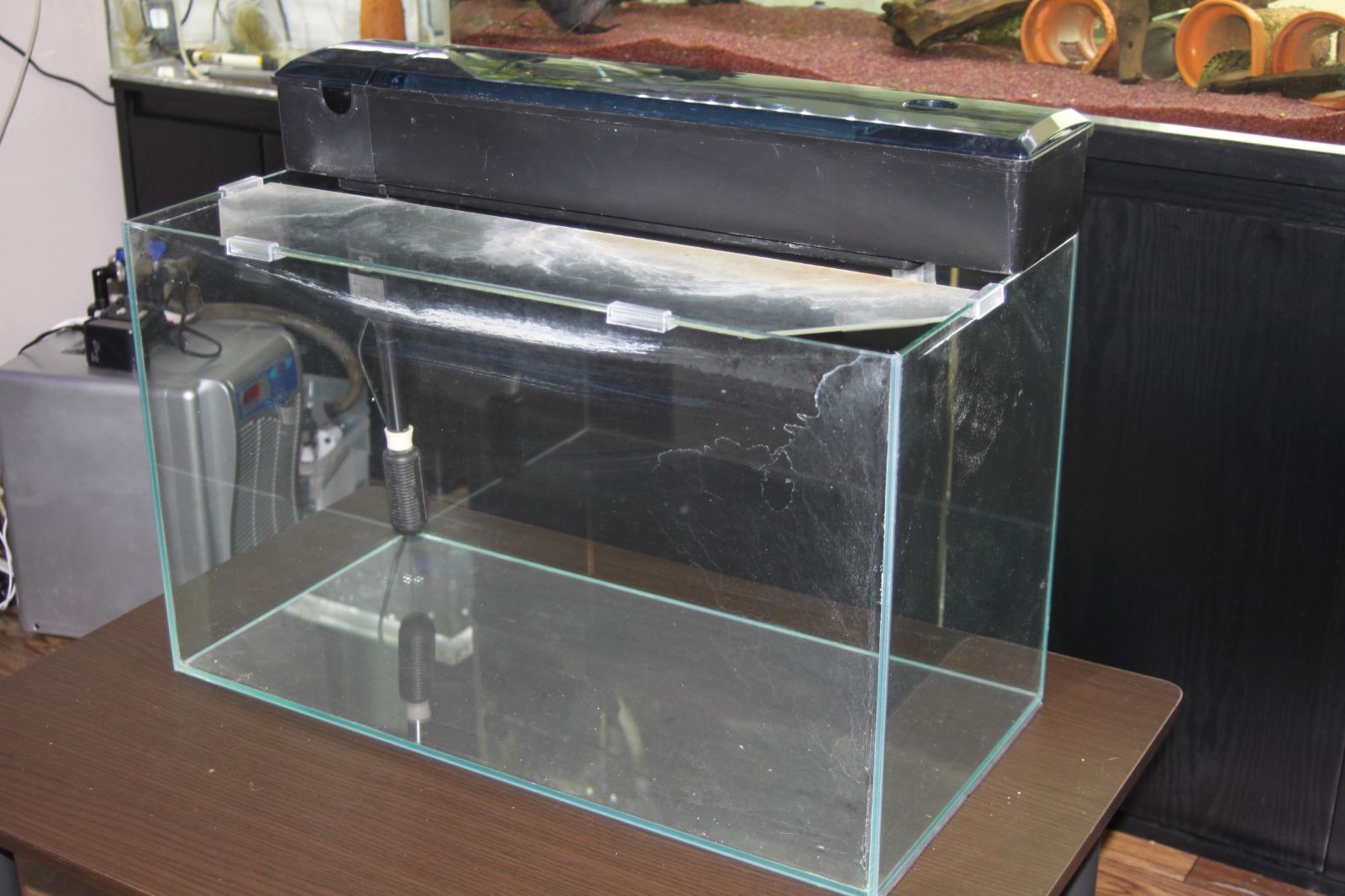 送料込】60CM水槽 上部フィルターセット 水槽セット 600水槽