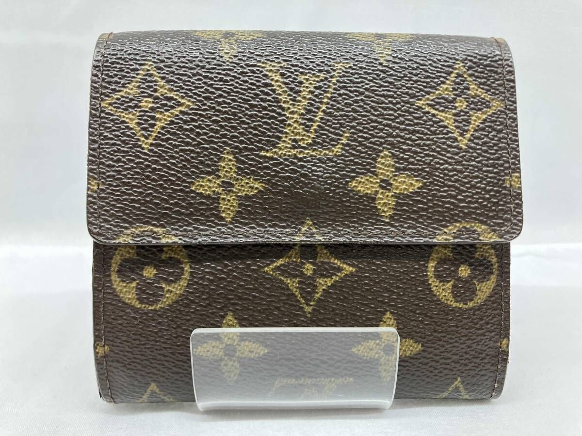 LOUIS VUITTON ルイヴィトン　ポルト モネ ビエ カルトクレデ　M61652 SP0053 三つ折り財布　モノグラム　ブラウン