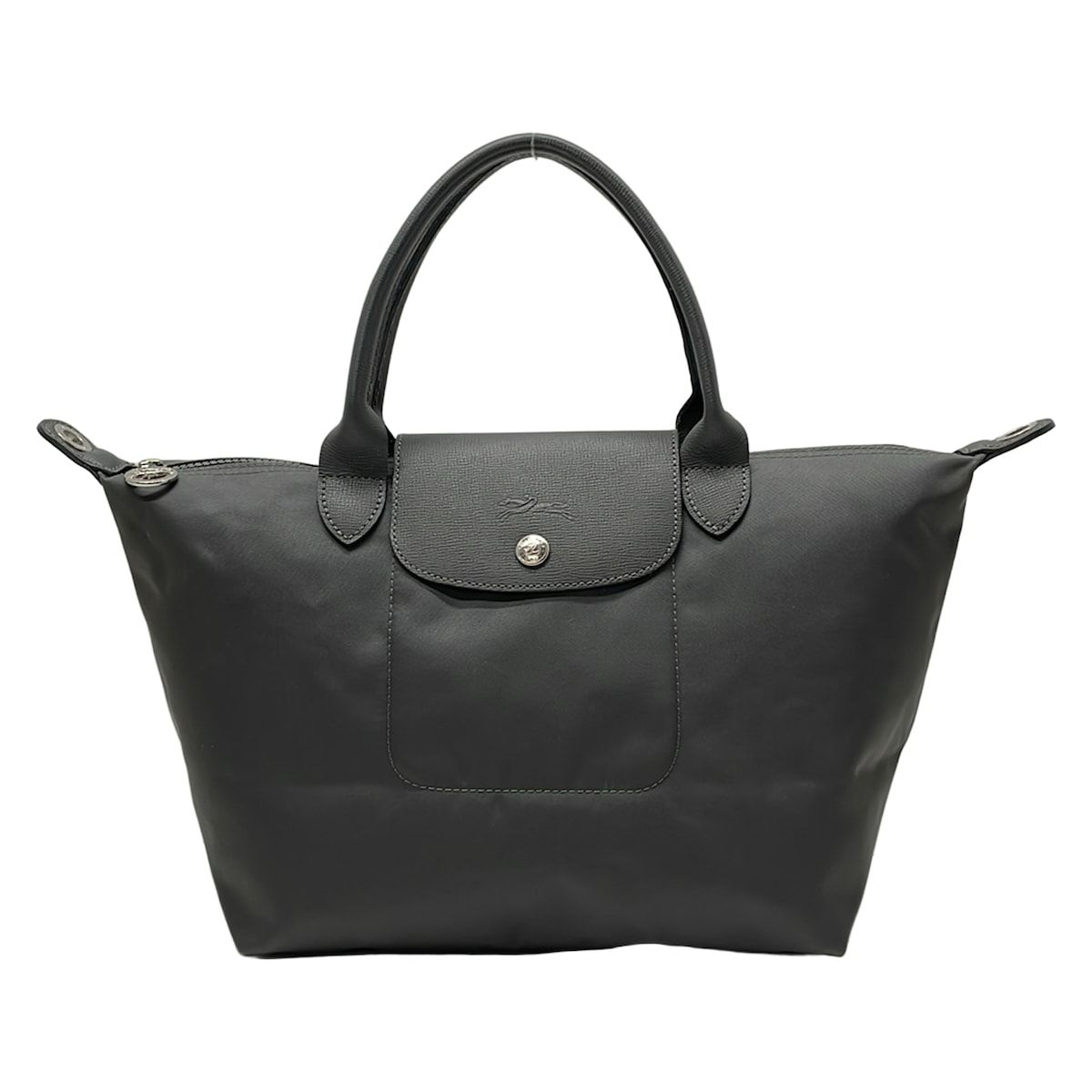 LONGCHAMP(ロンシャン) ハンドバッグ ル・プリアージュネオ ダークグレー レザー