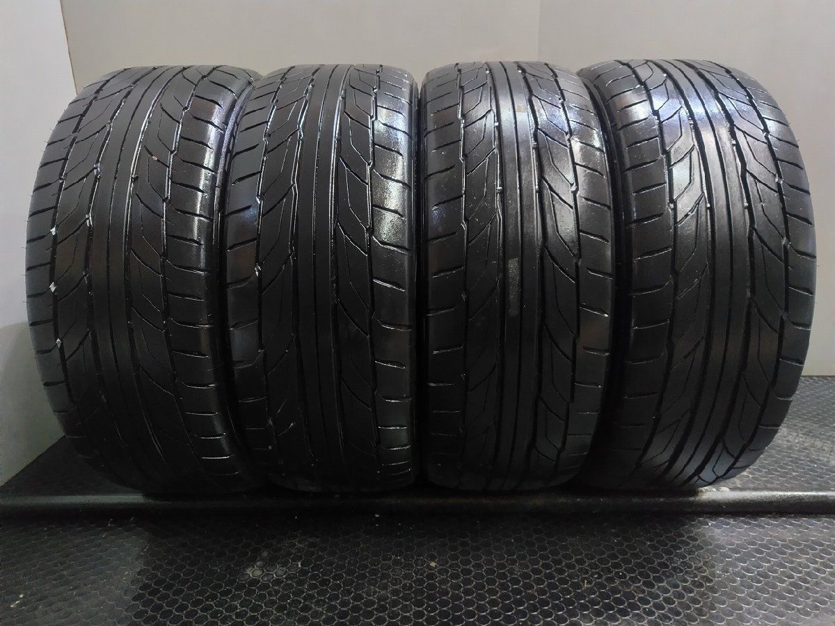 NITTO NT555 G2 215/45R18 18インチ 夏タイヤ 4本 22年製 バリ溝 ヴォクシー ノア アクセラスポーツ MAZDA3セダン等　(KTO770)