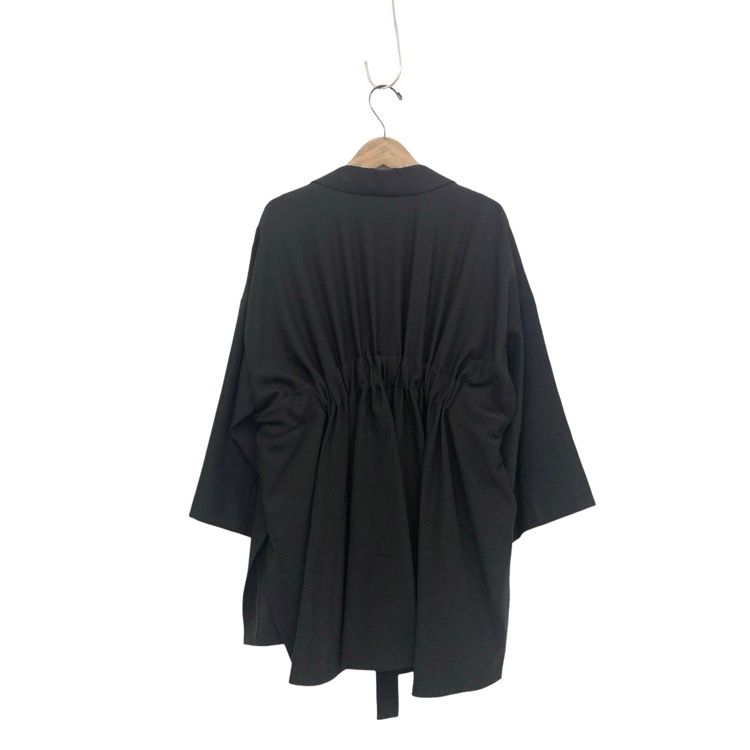 未使用品 ENFOLD エンフォルド Comfortable Twill BACKギャザーJACKET