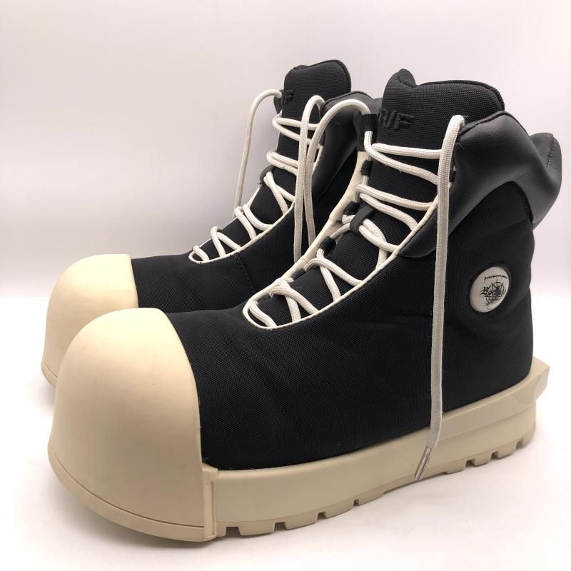 【中古】FVVO×ROCKSTA THICK SOLED HIGH TOP BOOTS 26.5cm ブラック シューズ エフヴィーヴィーオー×ロックスター[17]