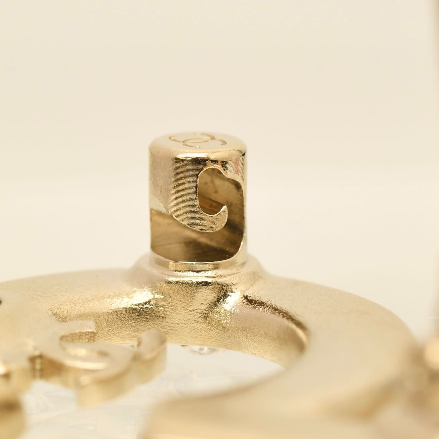 CHANEL シャネル ブローチ メタル ラインストーン No.5 ココマーク