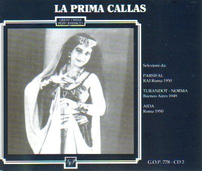 【CD】La Prima Callas