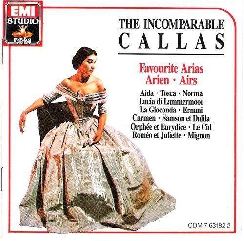 【CD】Incomparable Callas
