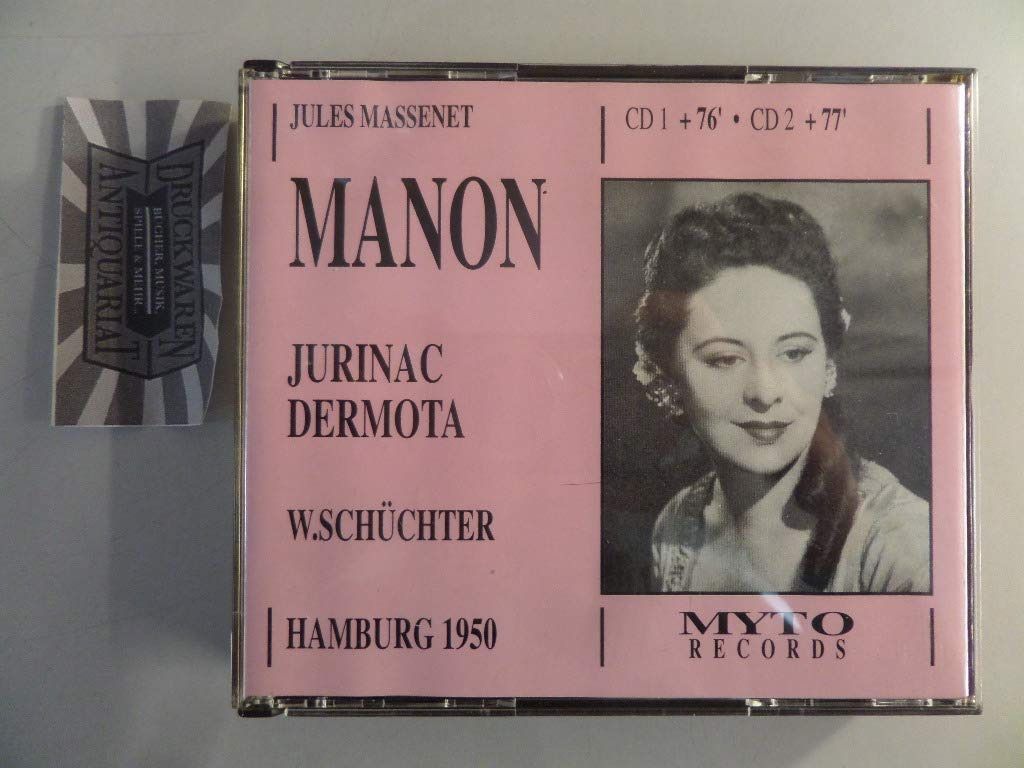 【CD】Manon
