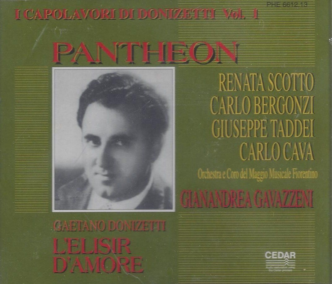 【CD】L Elisir D Amore