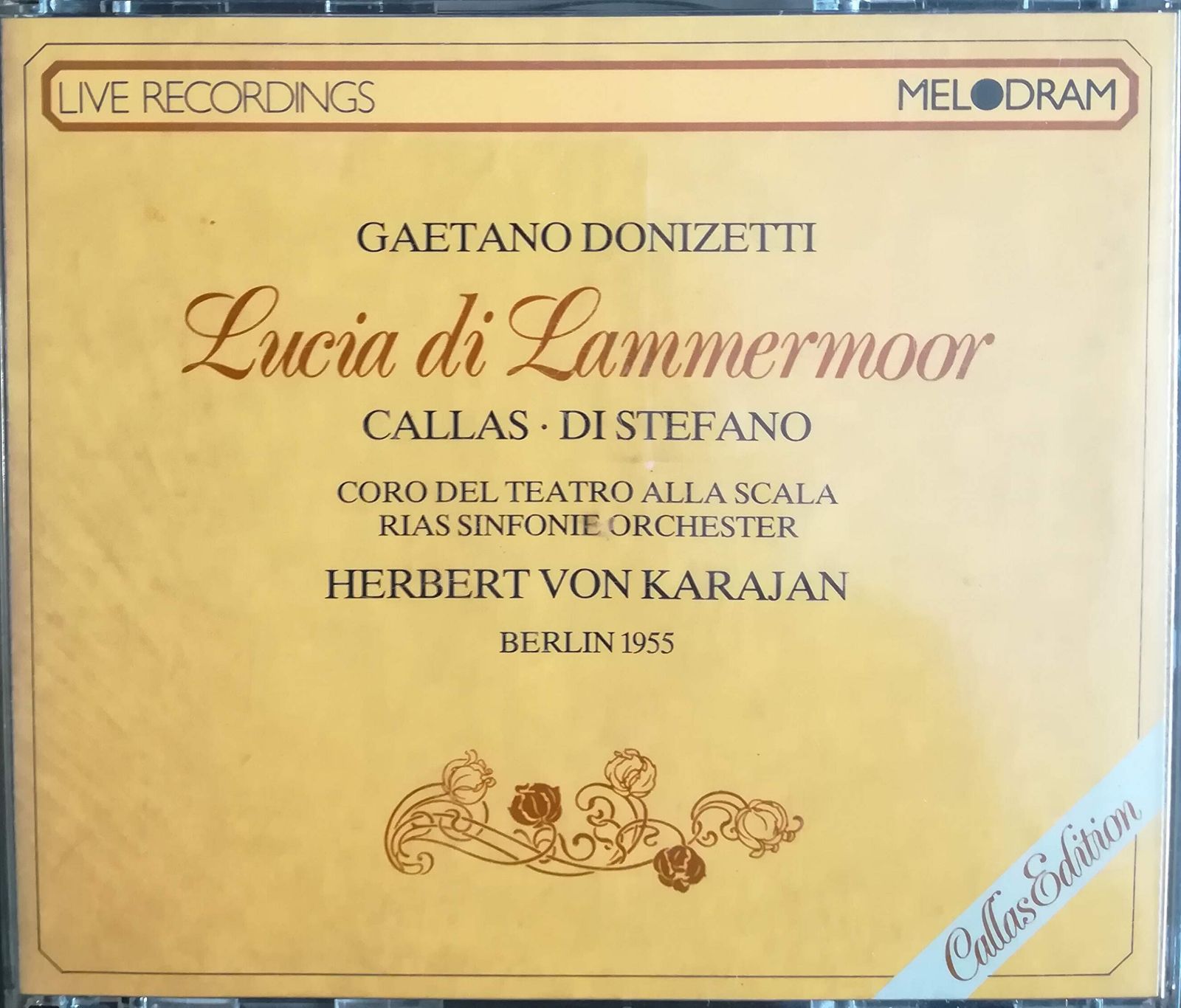 【CD】Lucia Di Lammermoor