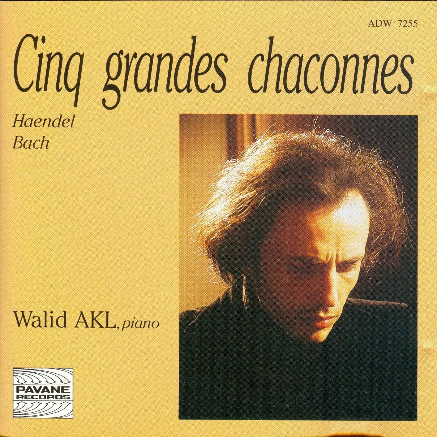 【CD】5 Great Chaconnes: Bach, Handel, Liszt
